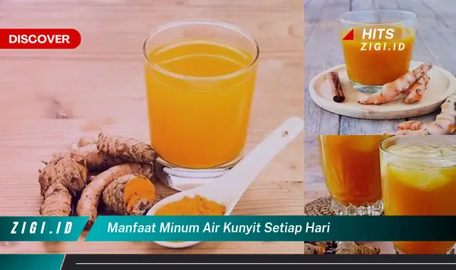 Temukan Rahasia Minum Air Kunyit Tiap Hari yang Bikin Kamu Penasaran