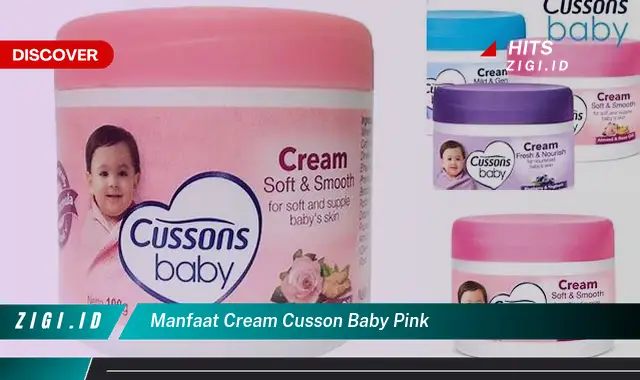 Temukan Manfaat Cream Cusson Baby Pink yang Wajib Kamu Intip!