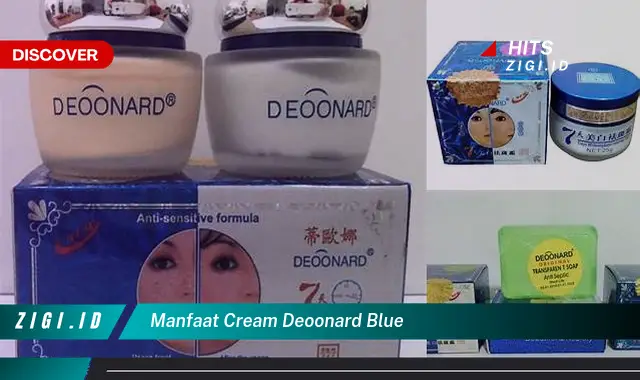 Temukan Manfaat Cream Deoonard Blue yang Bikin Kamu Penasaran!
