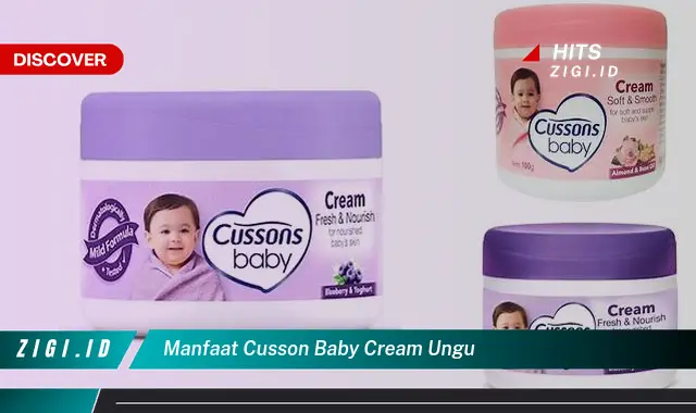Ketahui Manfaat Cusson Baby Cream Ungu yang Wajib Kamu Tahu