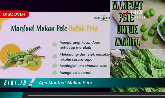 Temukan Manfaat Makan Pete yang Wajib Kamu Ketahui