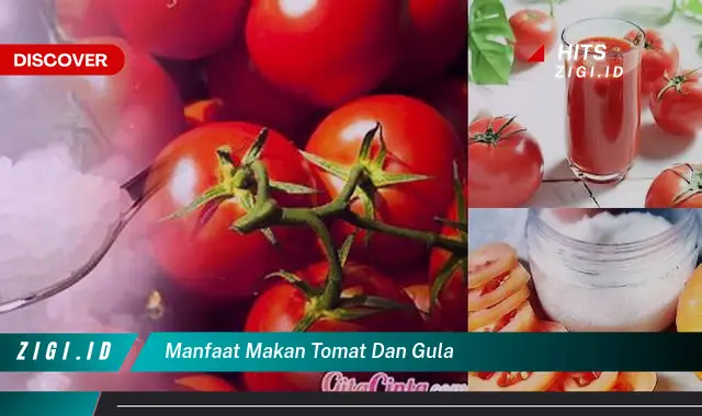Temukan Manfaat Makan Tomat dan Gula yang Wajib Kamu Ketahui