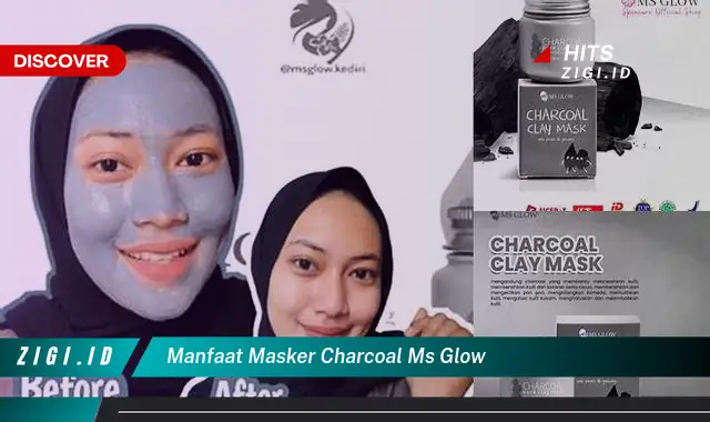 Temukan 5 Manfaat Masker Charcoal MS Glow yang Wajib Kamu Intip