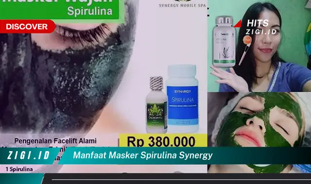 Ketahui Rahasia Manfaat Masker Spirulina Synergy yang Jarang Diketahui