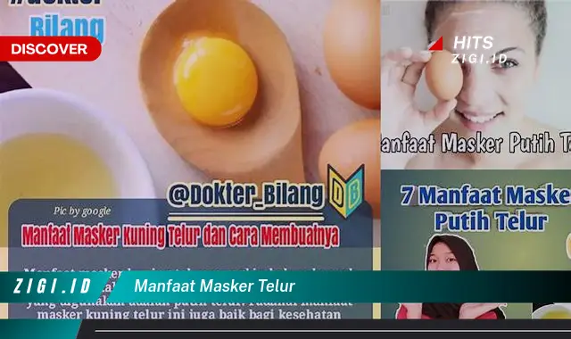 5 Manfaat Masker Telur yang Jarang Diketahui