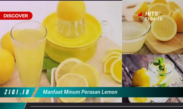 Temukan 5 Manfaat Minum Perasan Lemon yang Bikin Kamu Penasaran