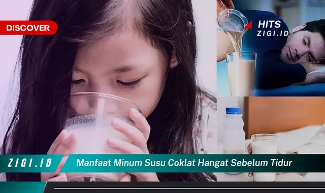 Temukan 5 Manfaat Minum Susu Coklat Hangat Sebelum Tidur yang Wajib Kamu Intip