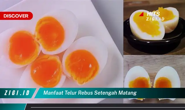 Temukan Manfaat Telur Rebus Setengah Matang yang Jarang Diketahui