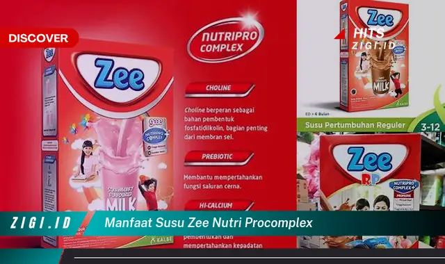 Temukan 5 Manfaat Susu Zee Nutri Procomplex yang Bikin Kamu Penasaran