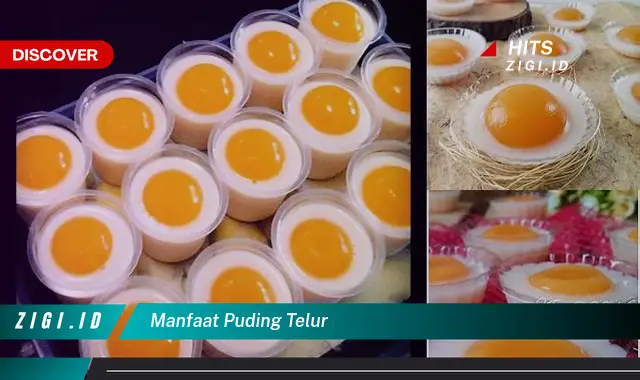 Temukan Manfaat Puding Telur yang Jarang Diketahui