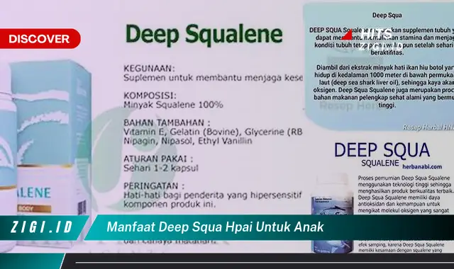 Ketahui 5 Manfaat Deep Squa Hpai yang Wajib Kamu Intip untuk Anakmu