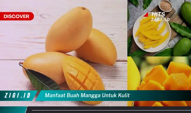 Ketahui 5 Manfaat Buah Mangga untuk Kulit yang Wajib Kamu Intip