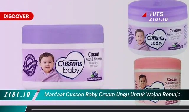 Ketahui Manfaat Cusson Baby Cream Ungu untuk Wajah Remaja yang Bikin Kamu Penasaran