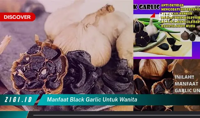 Temukan Manfaat Black Garlic untuk Wanita yang Wajib Kamu Intip