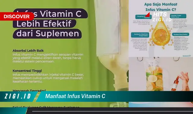 5 Manfaat Infus Vitamin C yang Bikin Kamu Penasaran