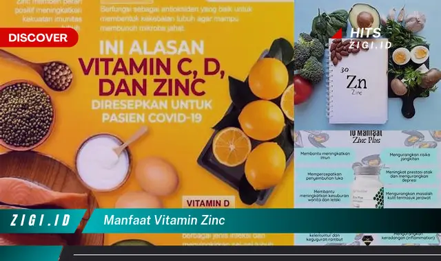 Ketahui Manfaat Vitamin Zinc yang Wajib Kamu Tahu