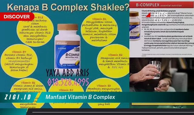 Temukan 5 Manfaat Vitamin B Kompleks yang Bikin Kamu Penasaran