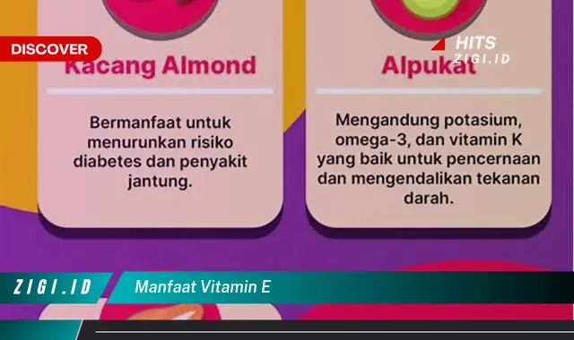 Temukan 7 Manfaat Vitamin E yang Wajib Kamu Intip – Discover